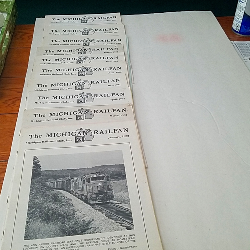 Vintage Railroad Club pamphlets